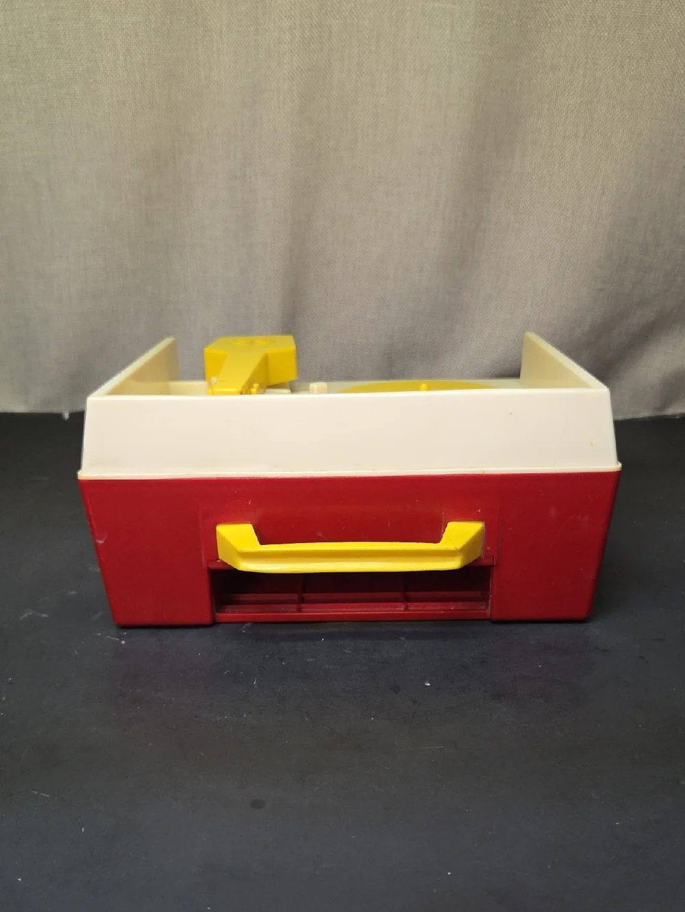 Fisher Price 1971 Vintage Record Player With 5 Discs Tested Works #995 (set‎ R)